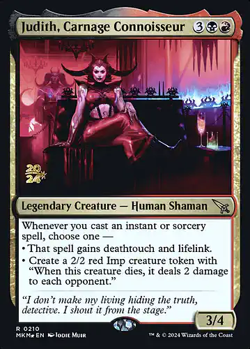 Judith, Carnage Connoisseur - mkm Spoiler