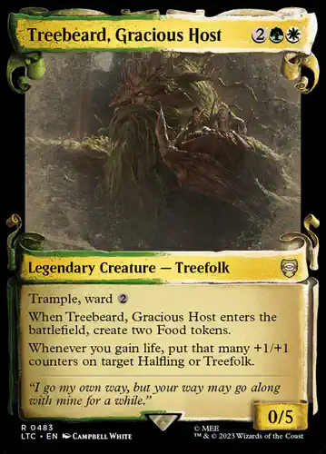 Treebeard, Gracious Host - ltc Spoiler