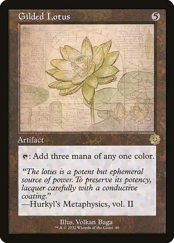 Gilded Lotus - brr Spoiler