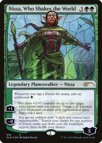 Nissa, Who Shakes the World - sld Spoiler