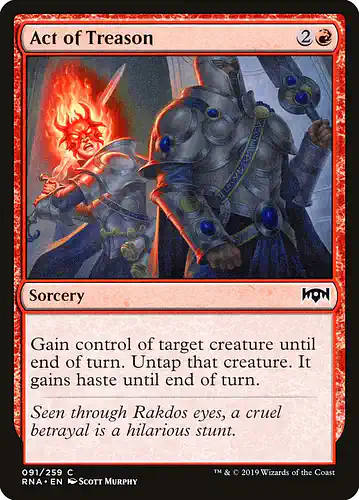 Act of Treason - rna Spoiler