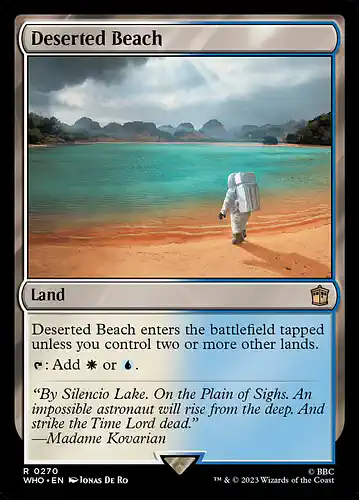Deserted Beach - who Spoiler