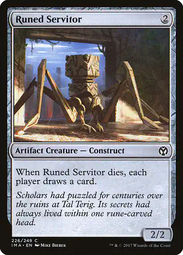 Runed Servitor - ima Spoiler