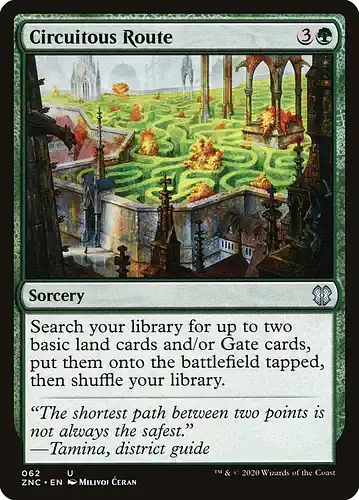 Circuitous Route - znc Spoiler