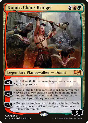 Domri, Chaos Bringer - rna Spoiler