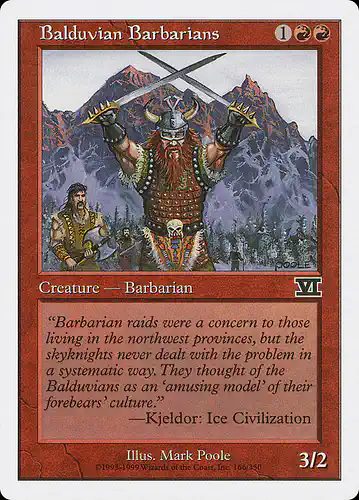 Balduvian Barbarians - 6ed Spoiler