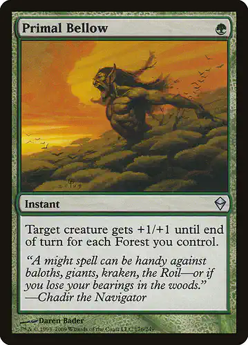 Primal Bellow - zen Spoiler