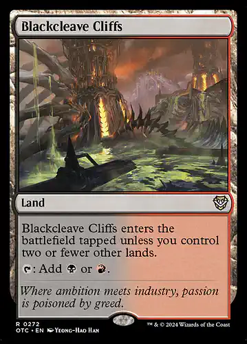 Blackcleave Cliffs - otc Spoiler