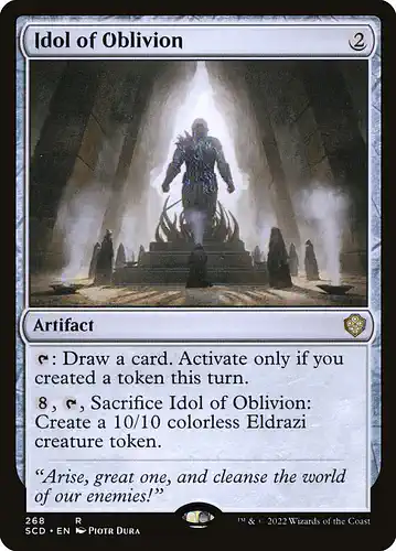 Idol of Oblivion - scd Spoiler