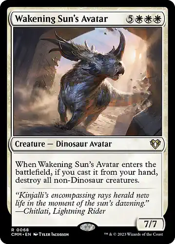 Wakening Sun's Avatar - cmm Spoiler