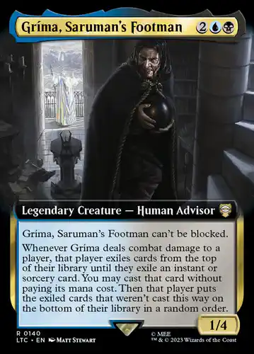 Gríma, Saruman's Footman - ltc Spoiler