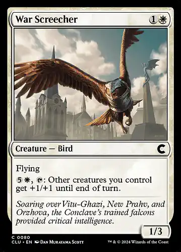 War Screecher - clu Spoiler