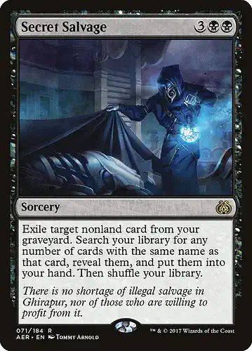 Secret Salvage - aer Spoiler
