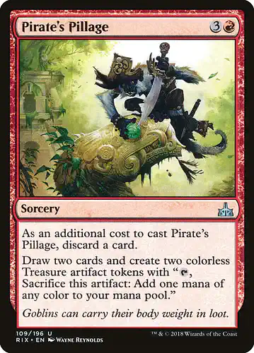 Pirate's Pillage - rix Spoiler