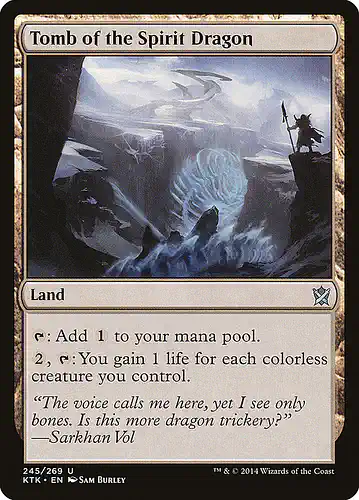 Tomb of the Spirit Dragon - ktk Spoiler