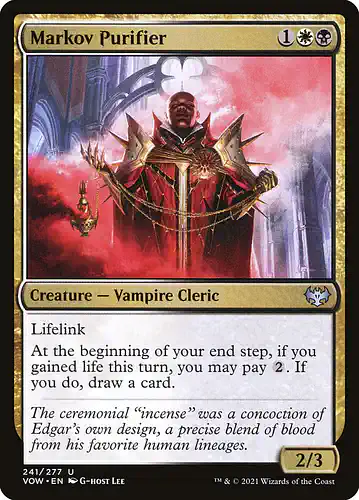 Markov Purifier - vow Spoiler