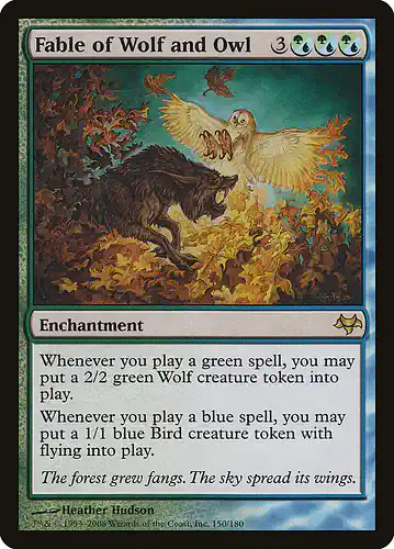 Fable of Wolf and Owl - eve Spoiler