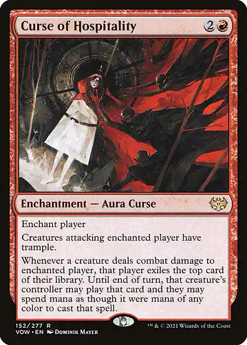 Curse of Hospitality - vow Spoiler