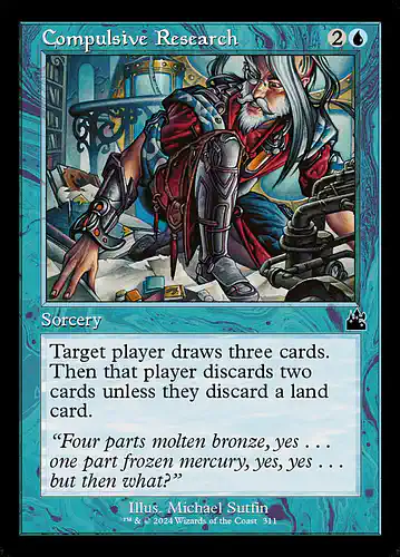 Compulsive Research - rvr Spoiler
