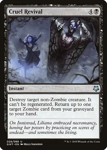 Cruel Revival - gnt Spoiler