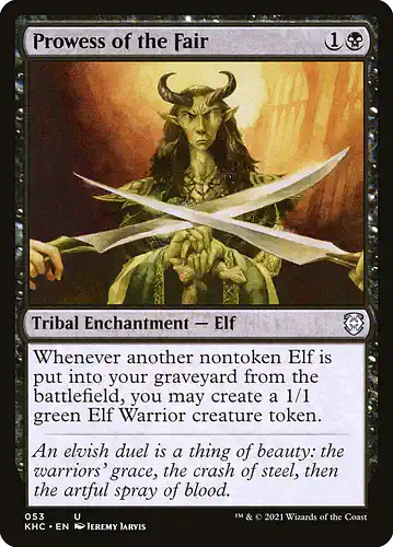 Prowess of the Fair - khc Spoiler