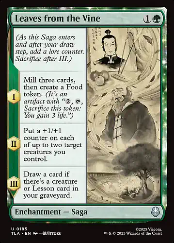 Leaves from the Vine - tla Spoiler