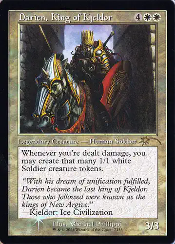 Darien, King of Kjeldor - sld Spoiler