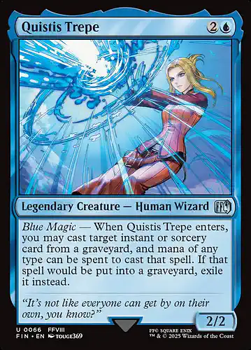 Quistis Trepe - fin Spoiler