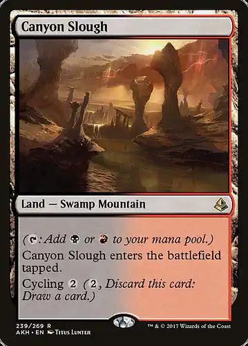 Canyon Slough - akh Spoiler