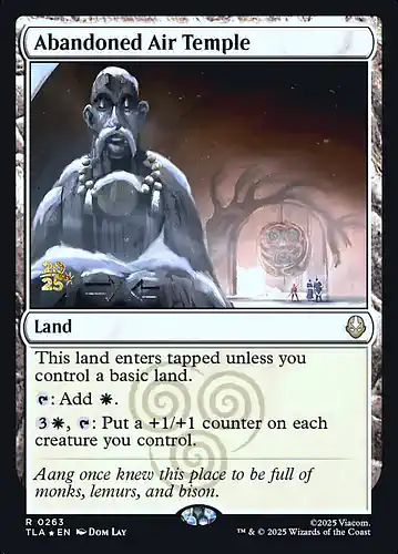Abandoned Air Temple - tla Spoiler