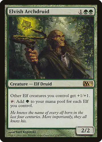 Elvish Archdruid - m12 Spoiler