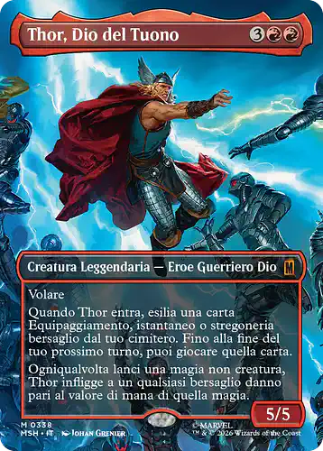 Thor, God of Thunder - msh Spoiler