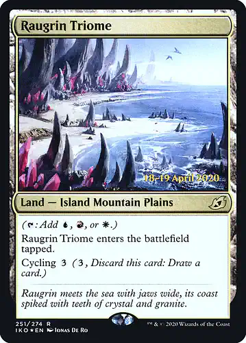 Raugrin Triome - iko Spoiler