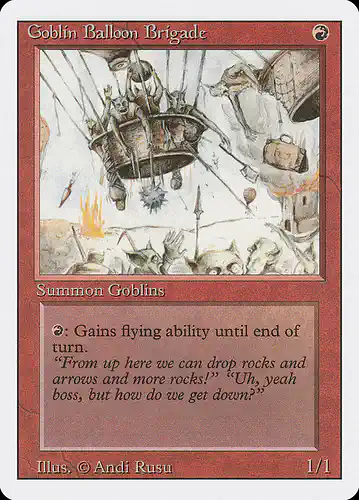 Goblin Balloon Brigade - 3ed Spoiler