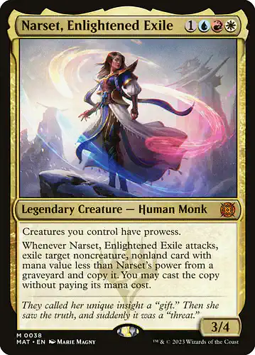 Narset, Enlightened Exile - mat Spoiler