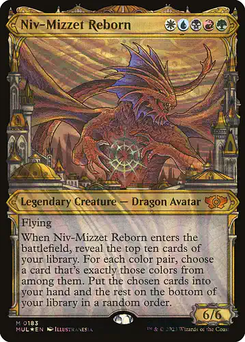 Niv-Mizzet Reborn - mul Spoiler