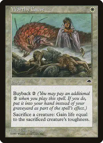 Worthy Cause - tmp Spoiler