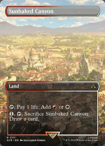 Sunbaked Canyon - acr Spoiler