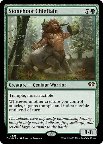 Stonehoof Chieftain - cmm Spoiler