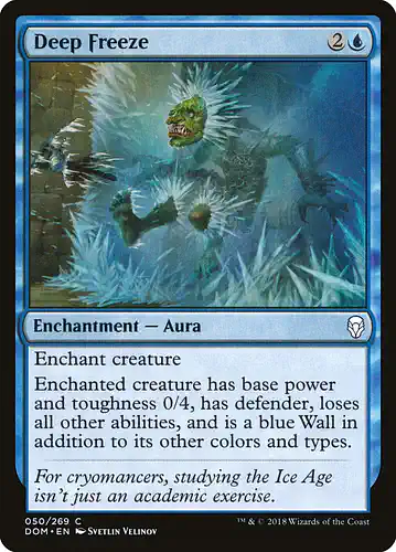 Deep Freeze - dom Spoiler