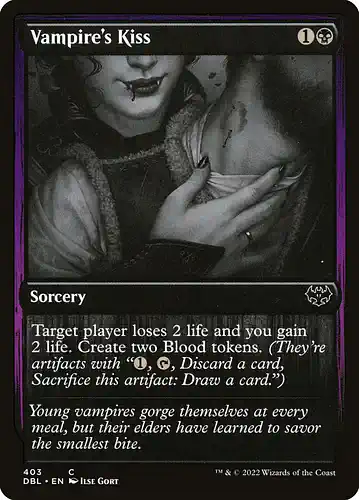 Vampire's Kiss - dbl Spoiler