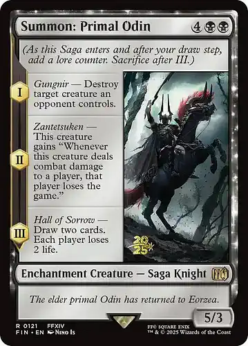 Summon: Primal Odin - fin Spoiler