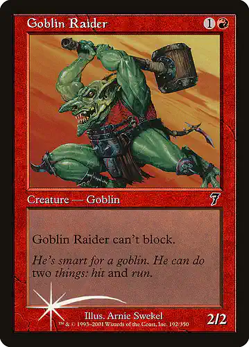 Goblin Raider - 7ed Spoiler