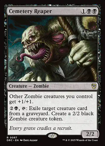 Cemetery Reaper - drc Spoiler