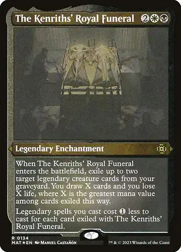 The Kenriths' Royal Funeral - mat Spoiler