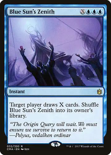 Blue Sun's Zenith - cma Spoiler