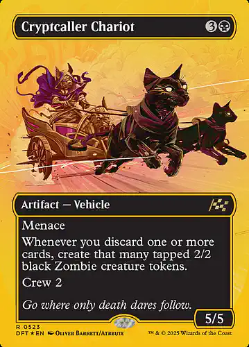 Cryptcaller Chariot - dft Spoiler