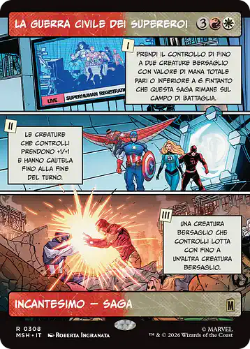 The Super Hero Civil War - msh Spoiler
