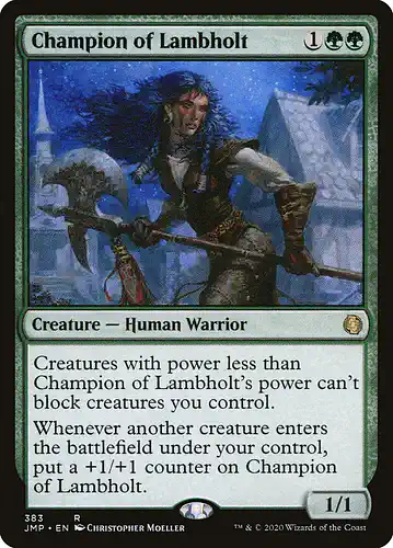 Champion of Lambholt - jmp Spoiler