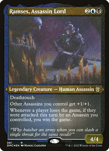 Ramses, Assassin Lord - dmc Spoiler